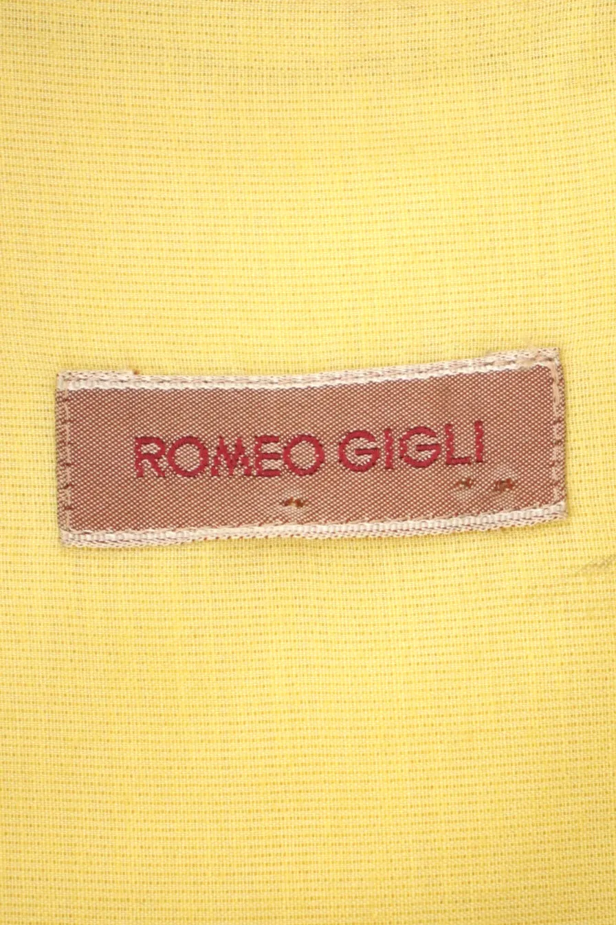 1990s Romeo Gigli Pleated Collar Shirt
