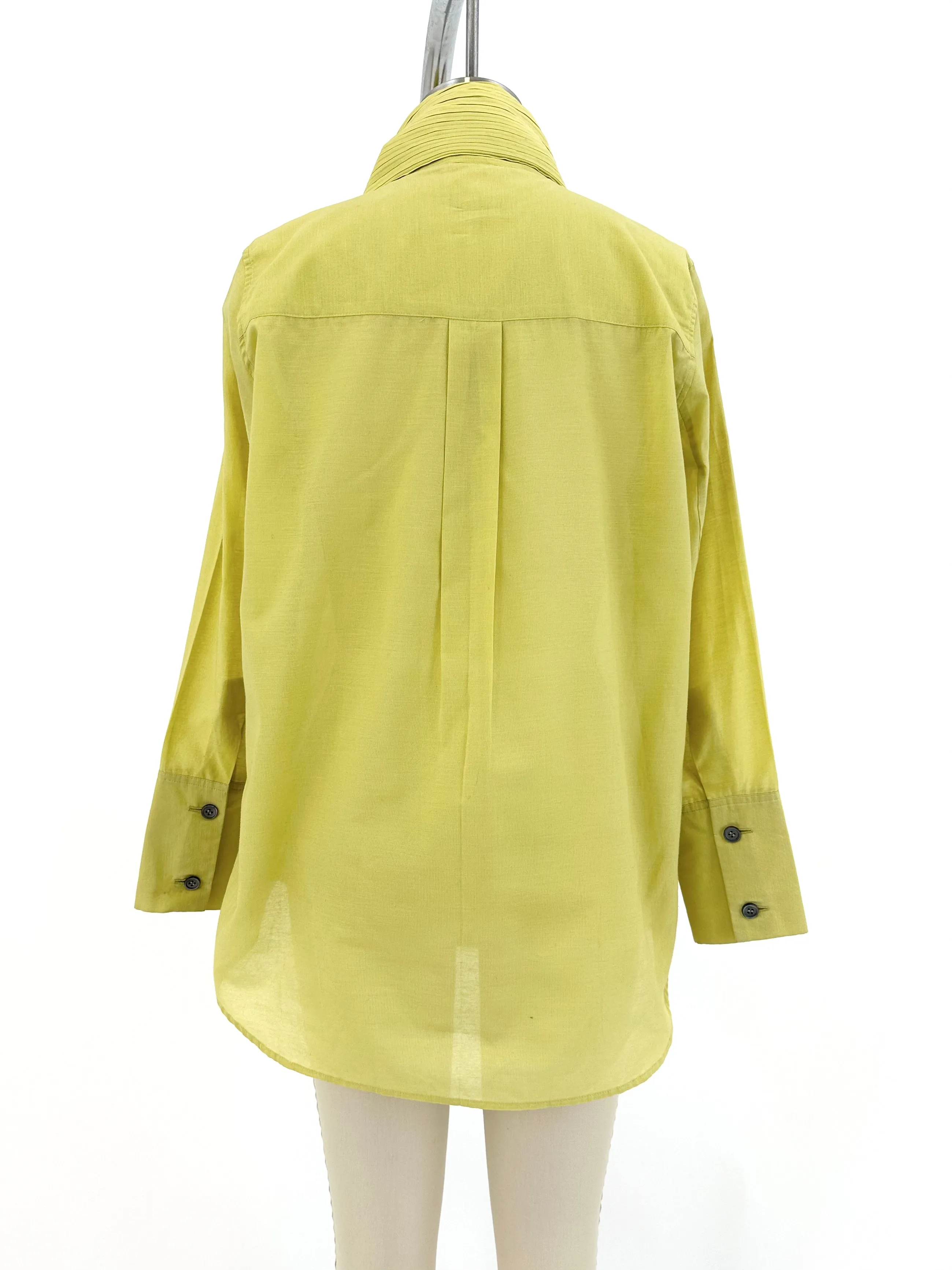 1990s Romeo Gigli Pleated Collar Shirt