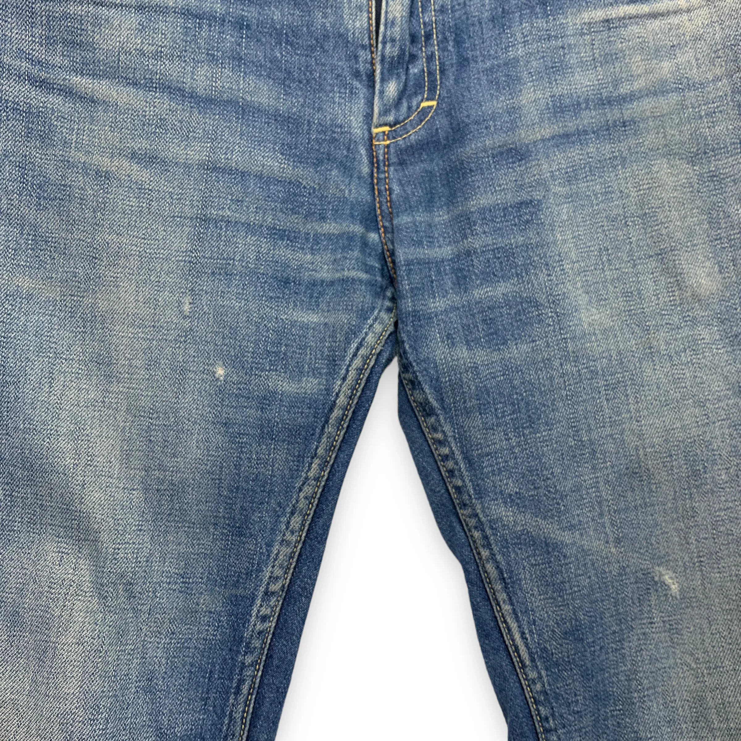[30W 30L] Visvim 14AW 09D5 Distressed Denim Jeans Indigo
