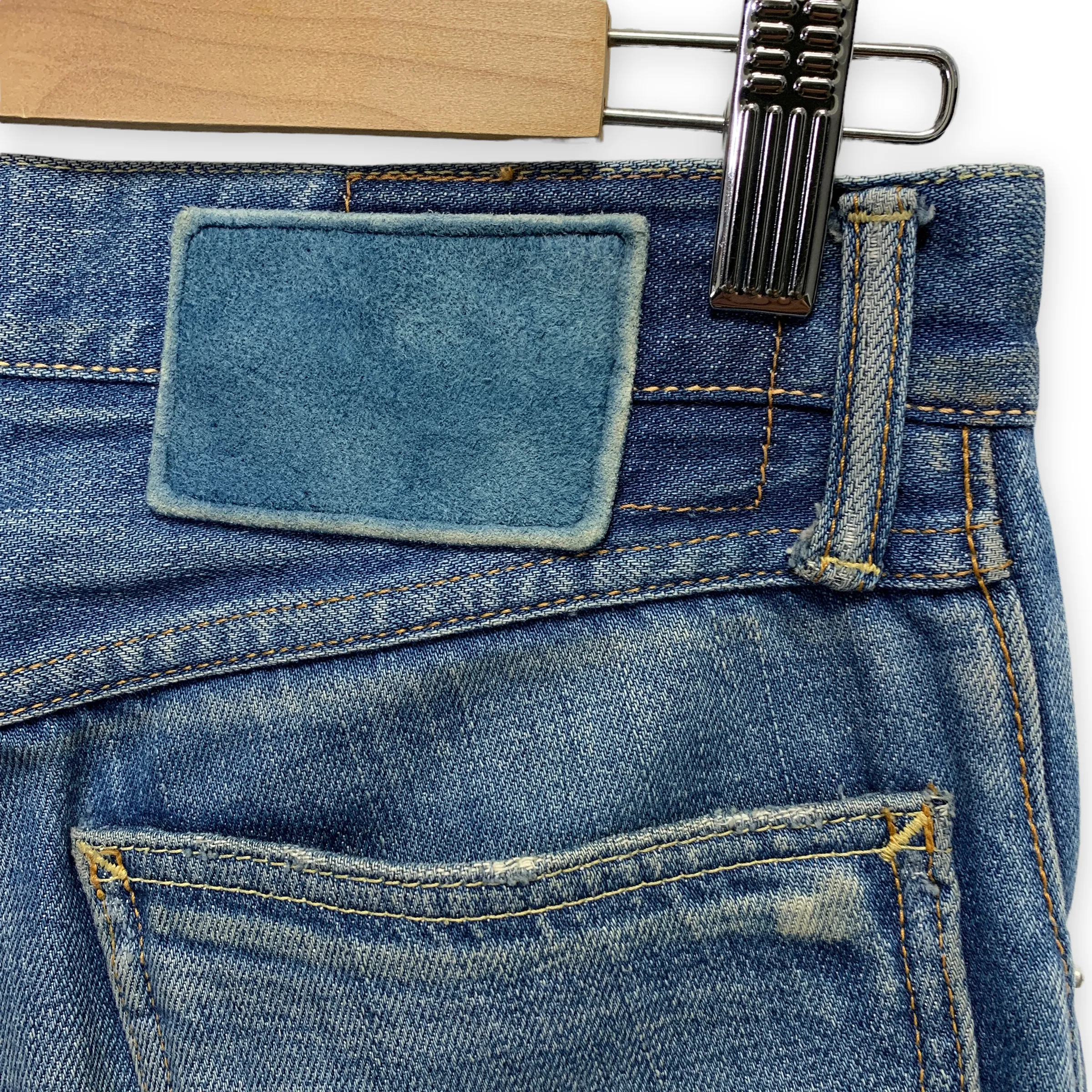 [30W 30L] Visvim 14AW 09D5 Distressed Denim Jeans Indigo