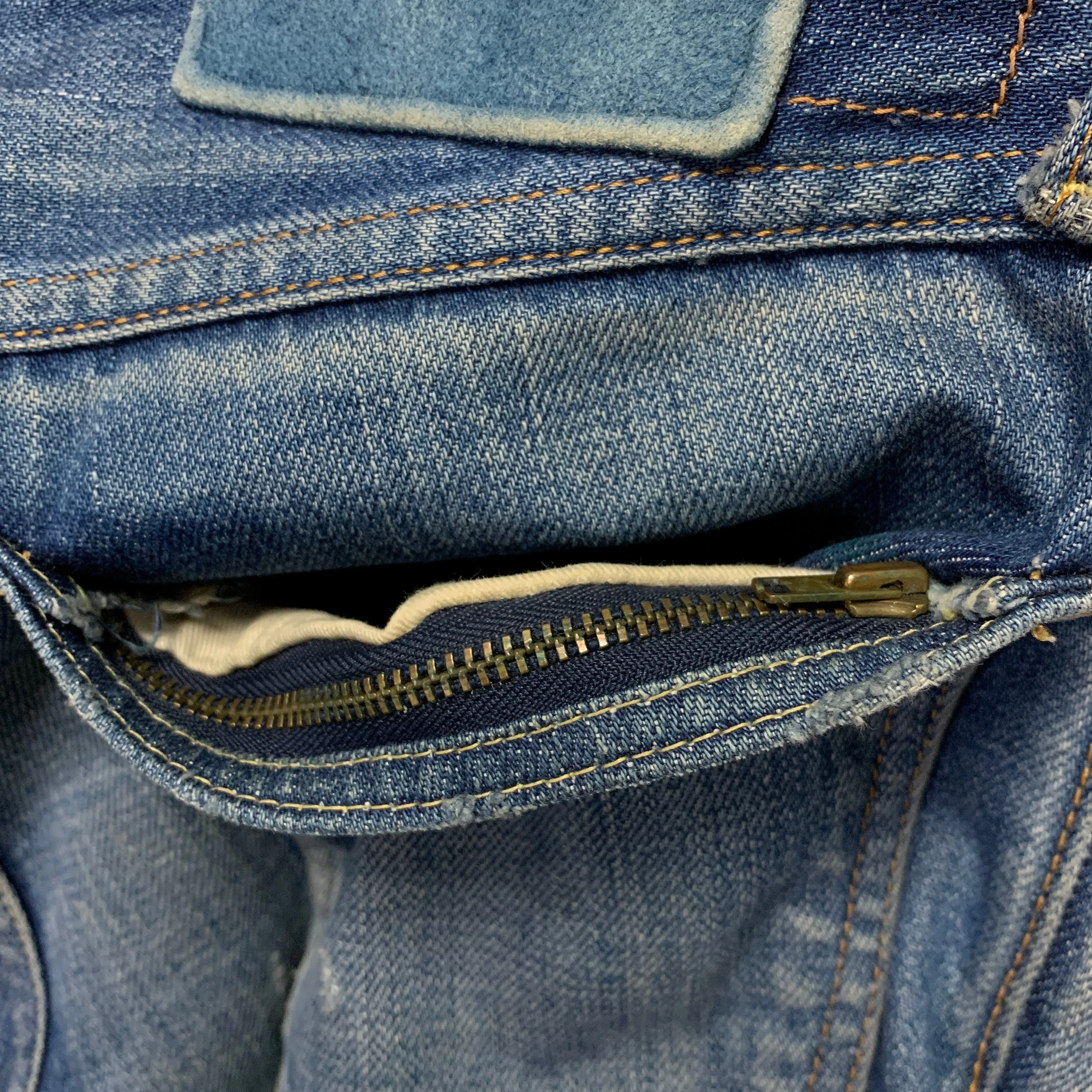 [30W 30L] Visvim 14AW 09D5 Distressed Denim Jeans Indigo