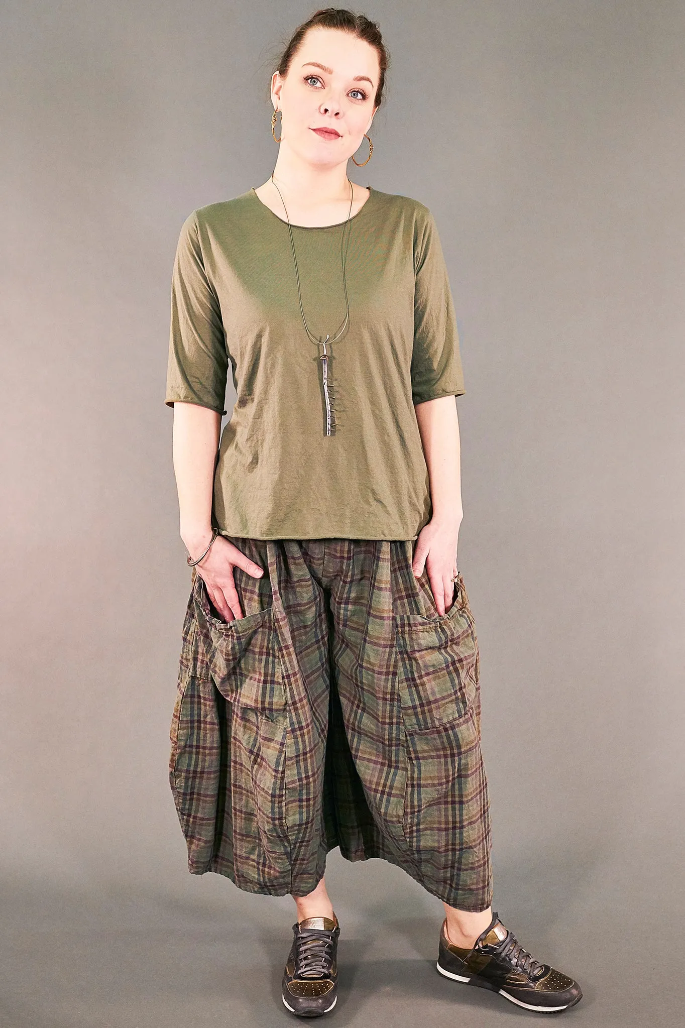 3258 Chopped Pant Vegetal-U