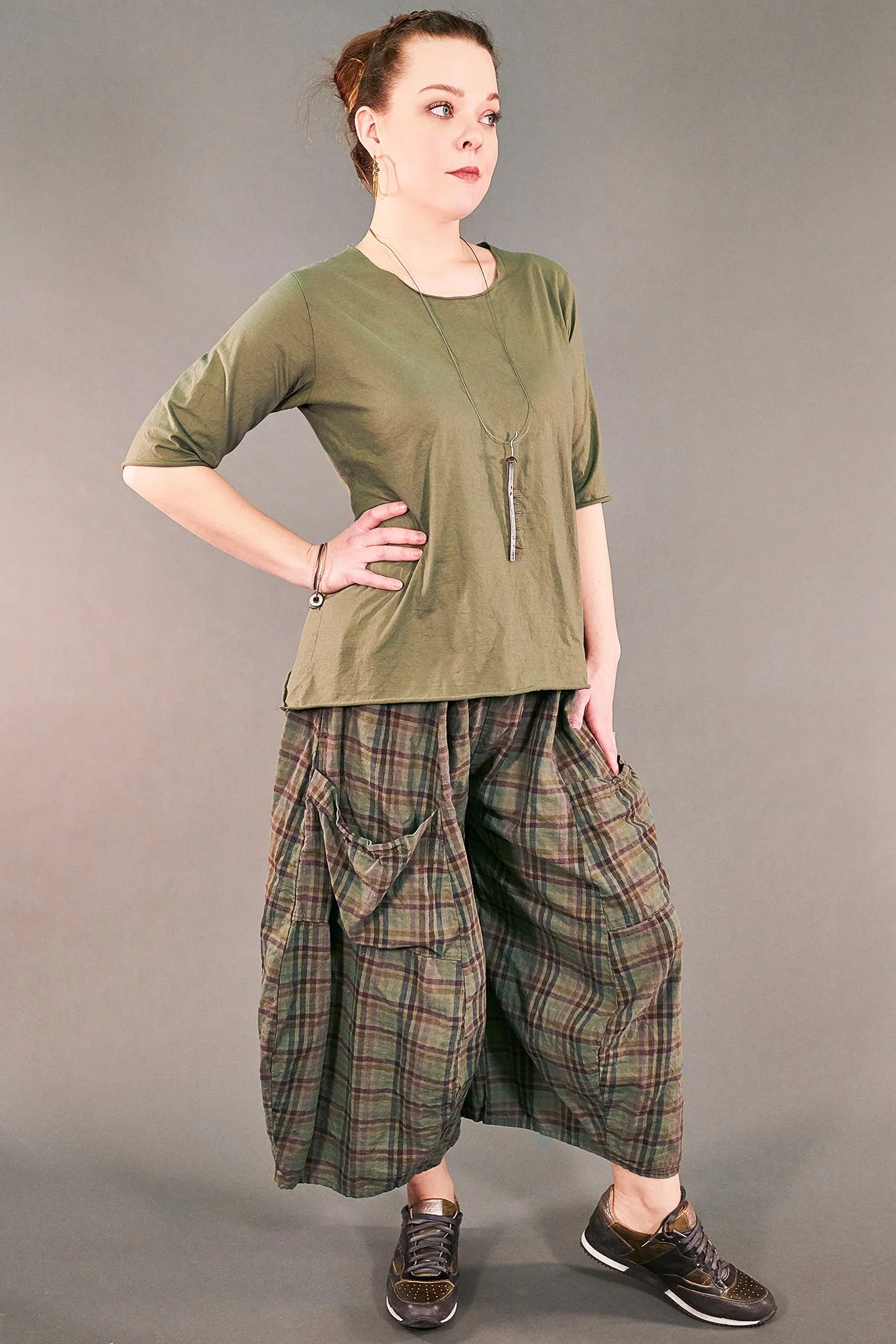 3258 Chopped Pant Vegetal-U
