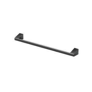 A-Line Single Towel Bar - Wall Mount - 18" Brass/Matt Black