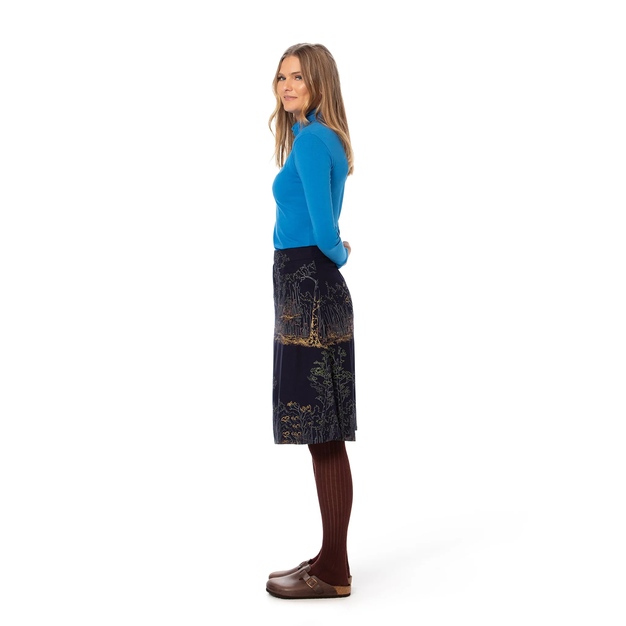 A Line skirt - Knee length Takayna SALE