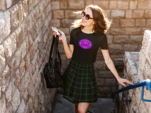Angsty Dream Babe Panel Skirt