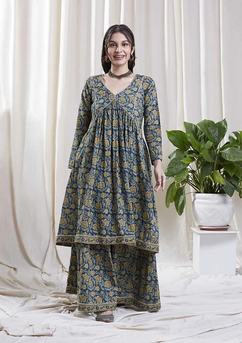 Anvi Blue Kurta Set