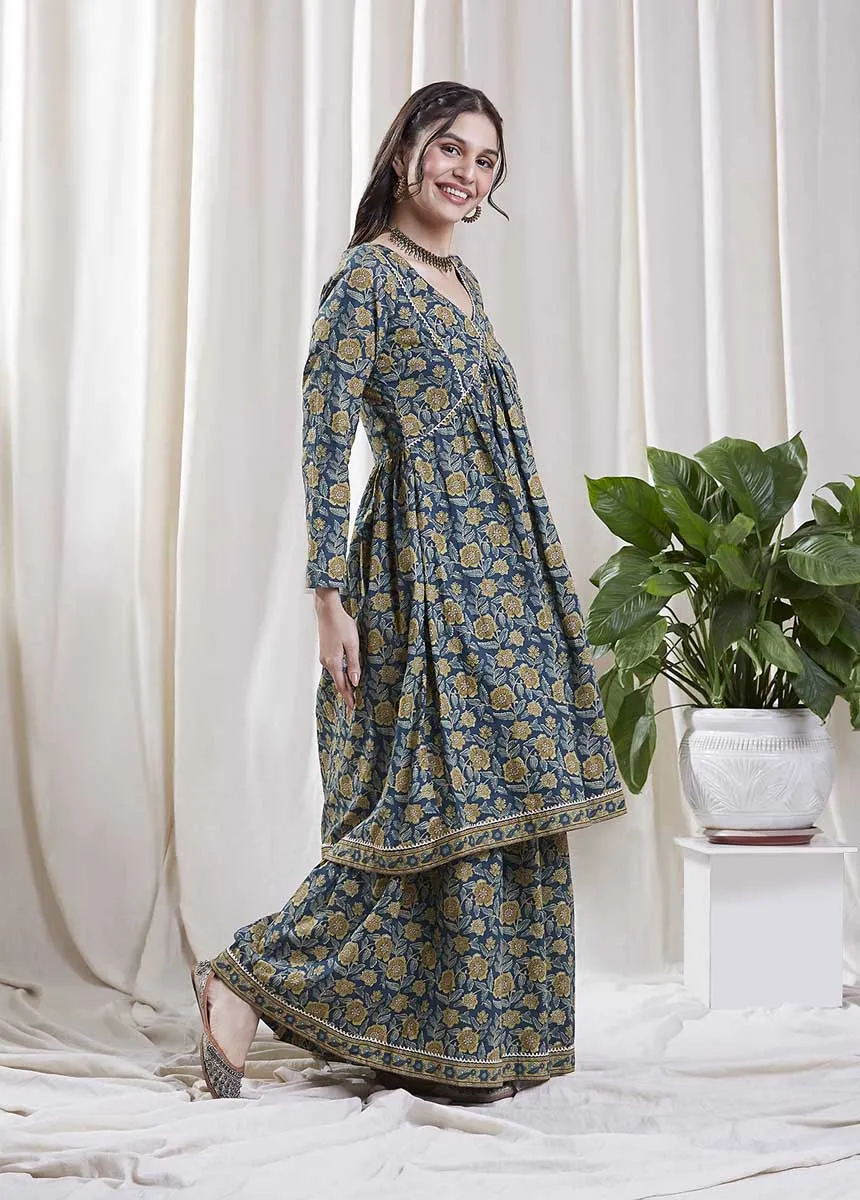 Anvi Blue Kurta Set
