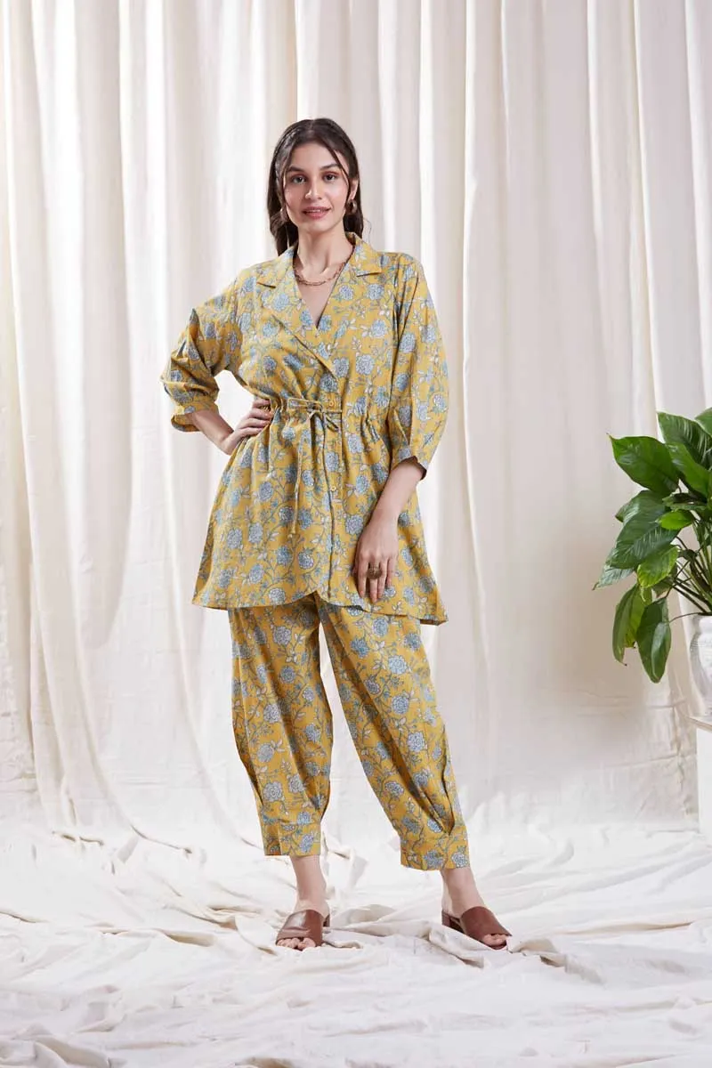 Aria Yellow Co-Ord Set