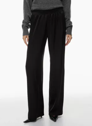 Aritzia Babaton dark grey satin wide leg pants - Small (brand new without tags)