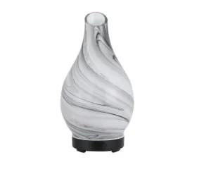 Aromatherapy Aroma Diffuser Essential Oil Humidifier LED Glass Marble