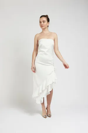 Arya Asymmetric Ruffle Dress