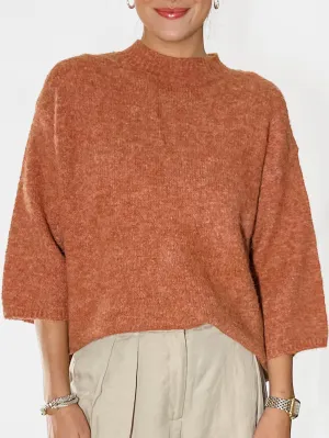Autum Luxe Mock-Neck Sweater