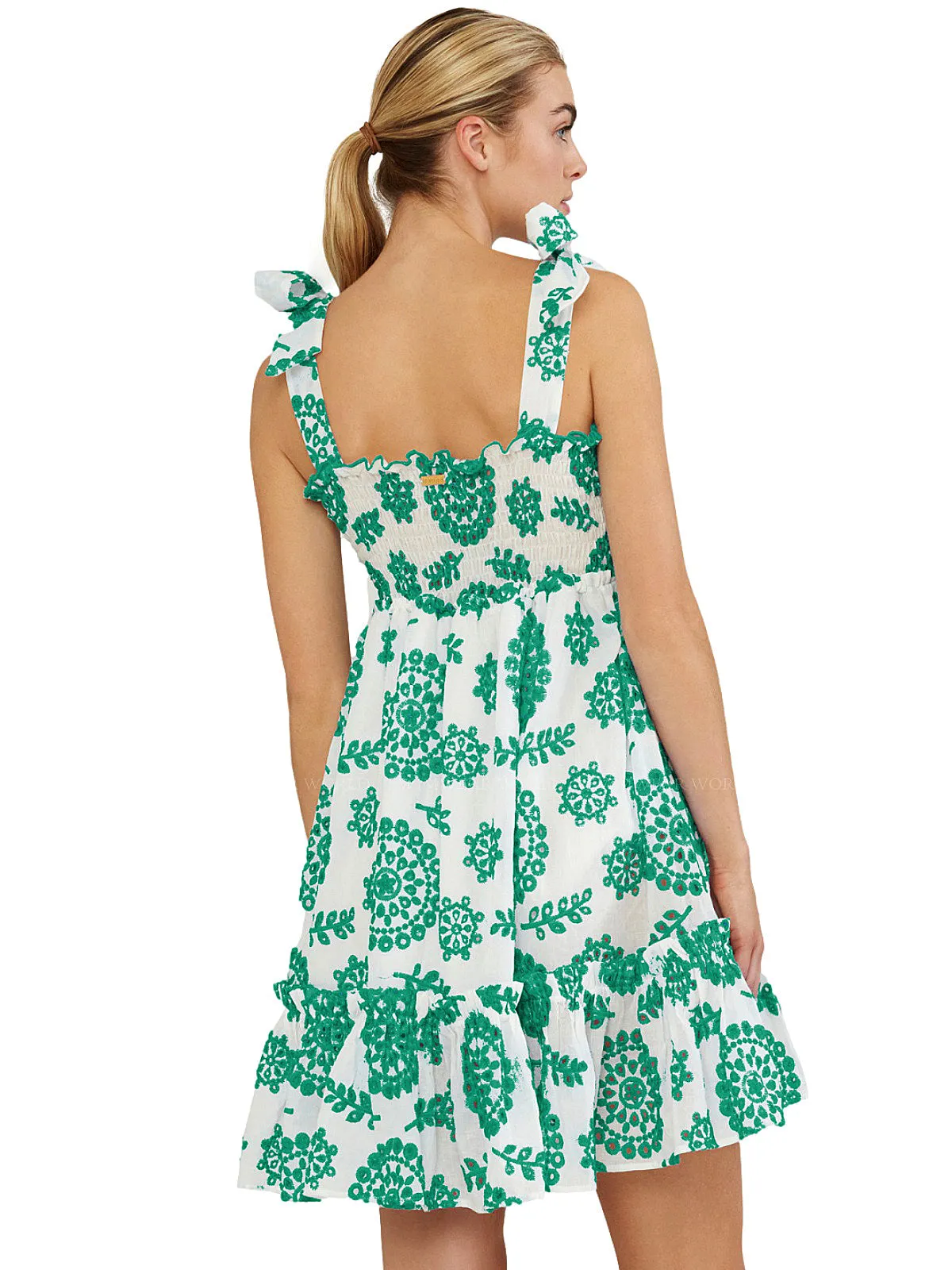 Azalea Ruffled Mini Dress ::RET