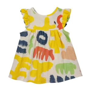 Baby Carnival All Over Ruffle Woven Dress