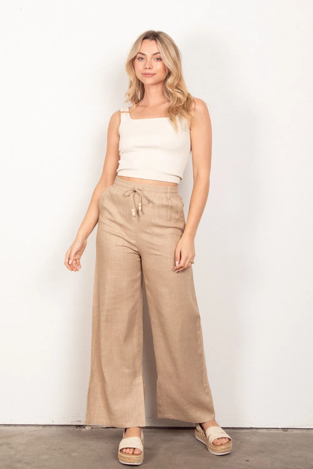 Bamboo Wide Leg Pants
