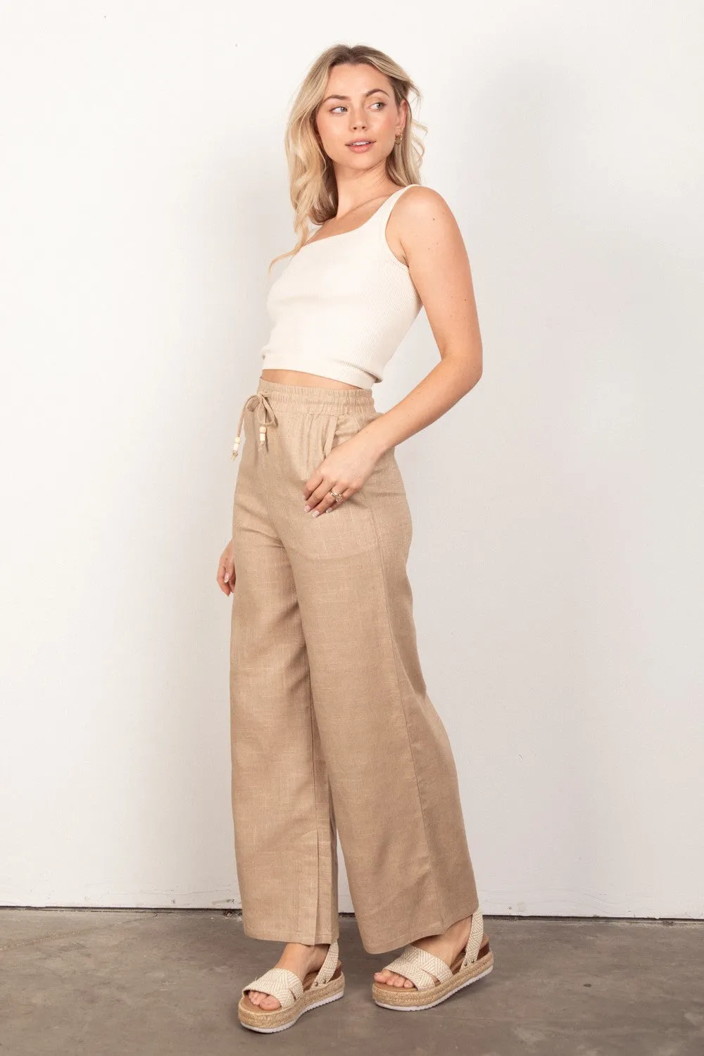 Bamboo Wide Leg Pants