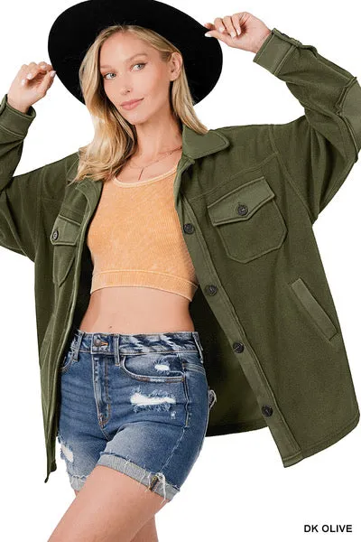 BASIC OVERSIZED SHACKET