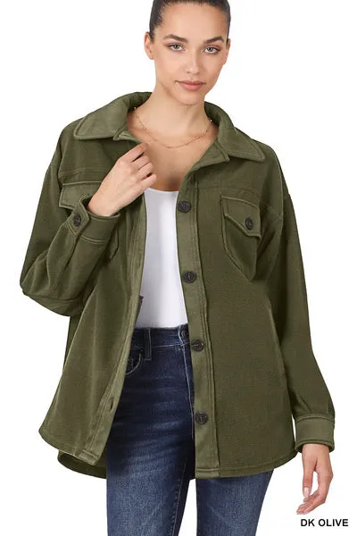 BASIC OVERSIZED SHACKET