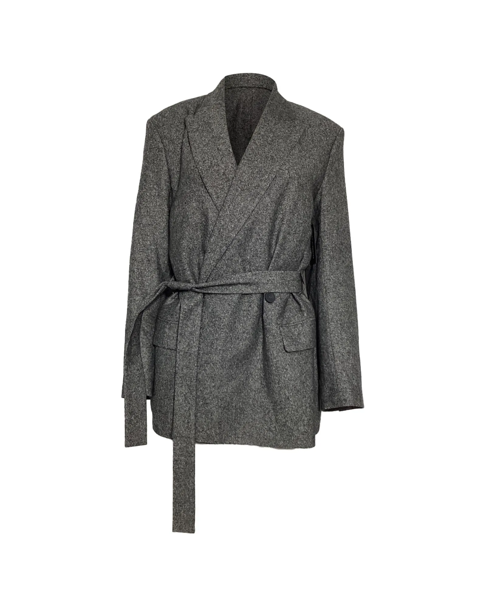 Belted Wrap Blazer