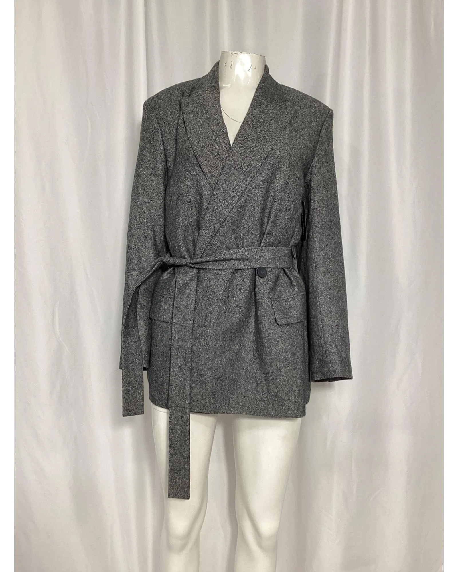 Belted Wrap Blazer