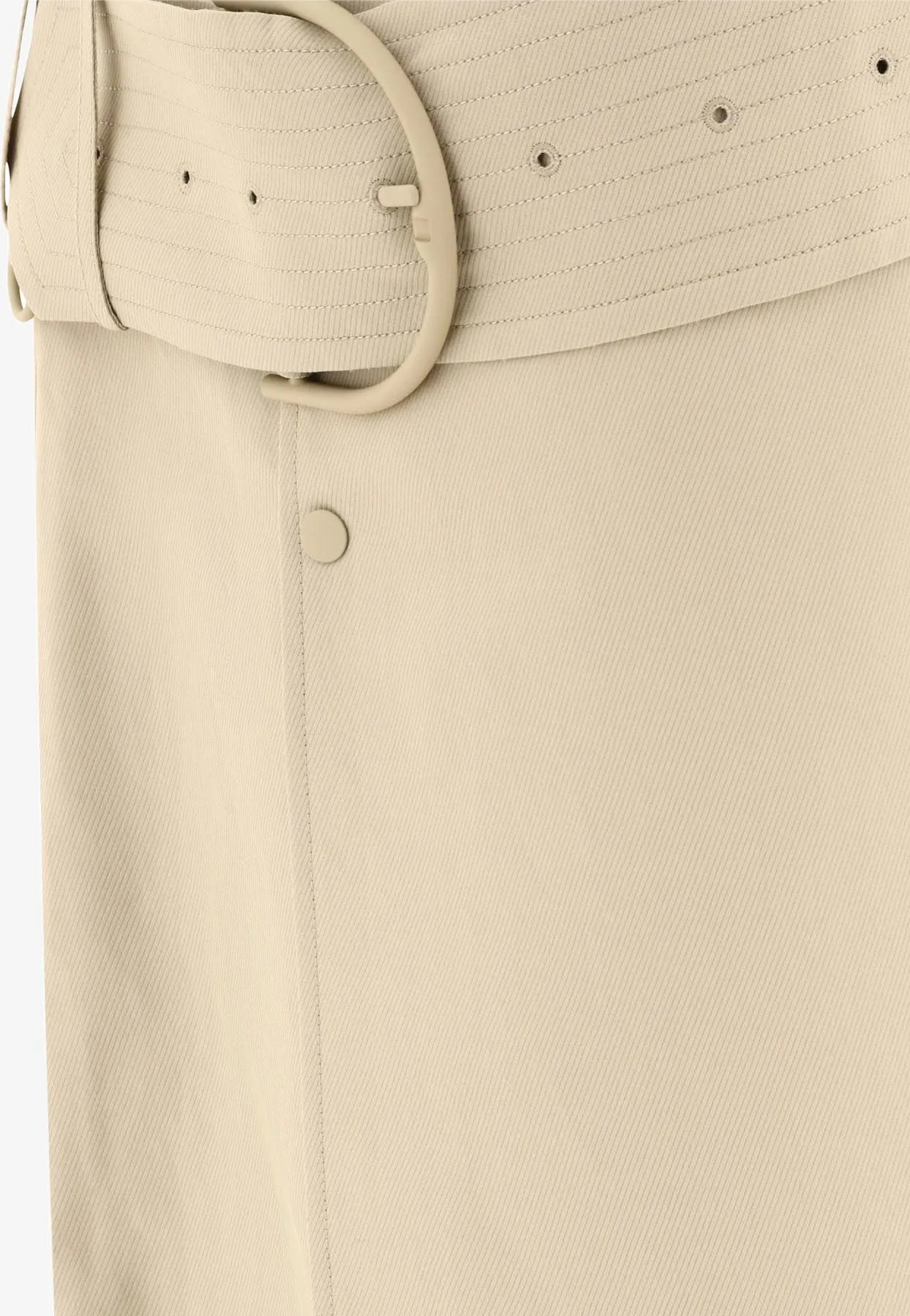 Belted Wrap Skirt