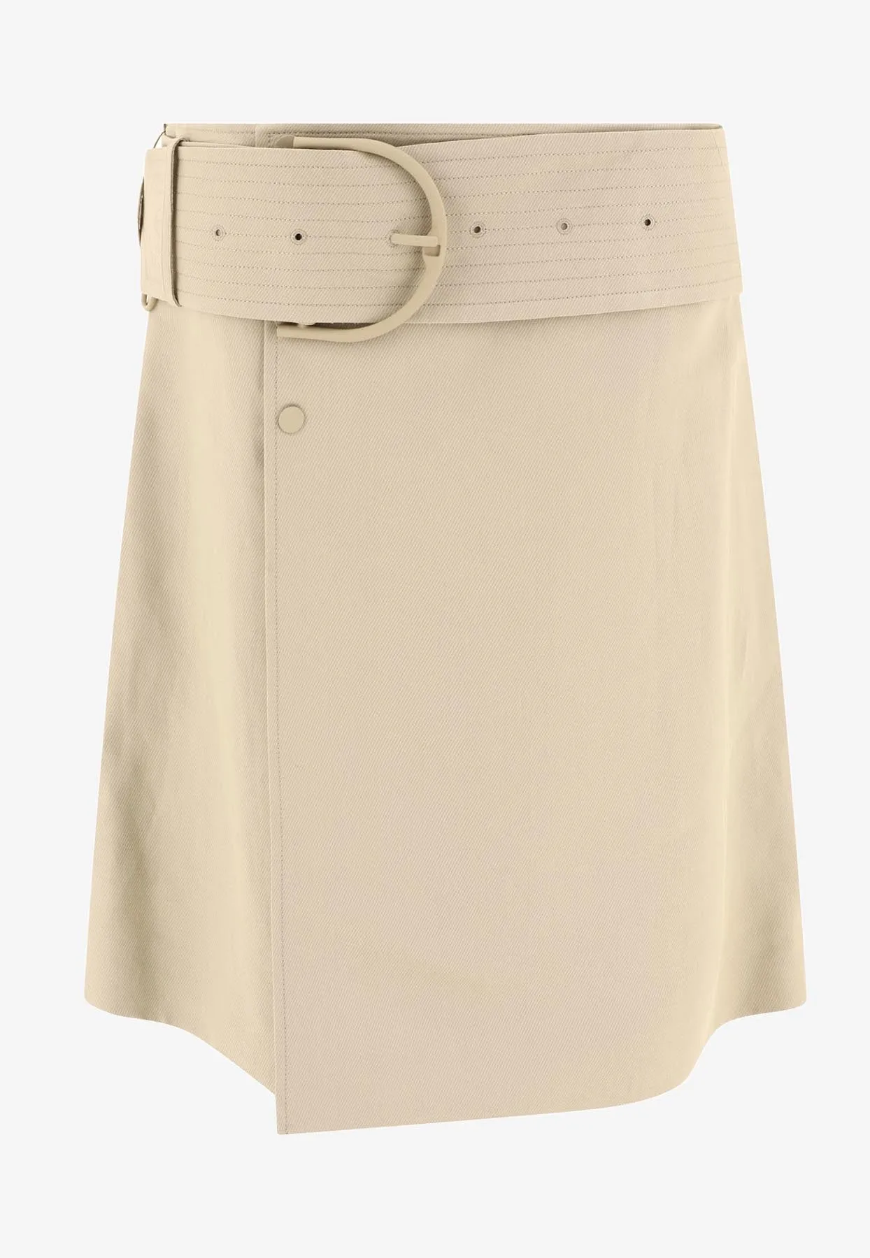 Belted Wrap Skirt