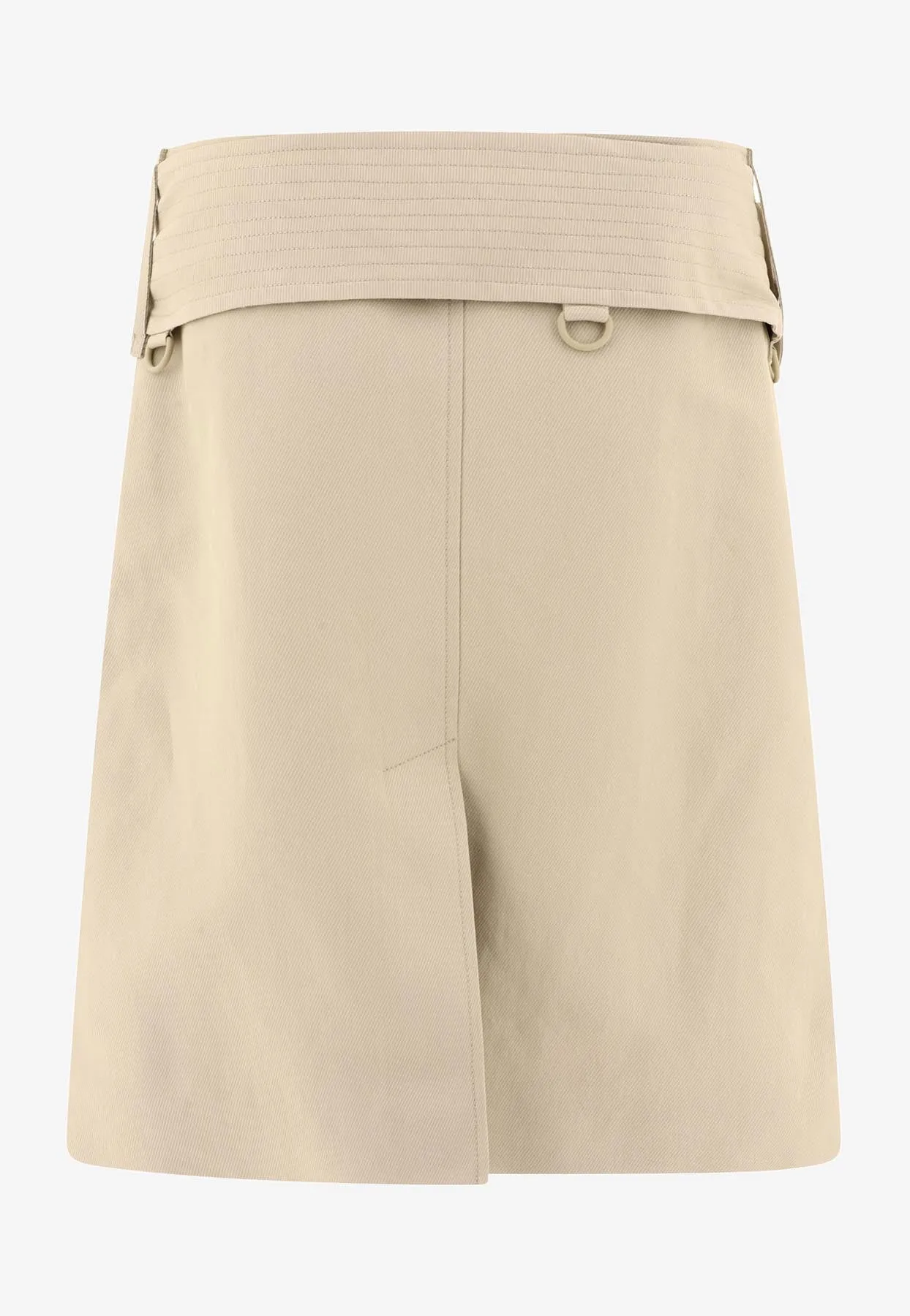 Belted Wrap Skirt