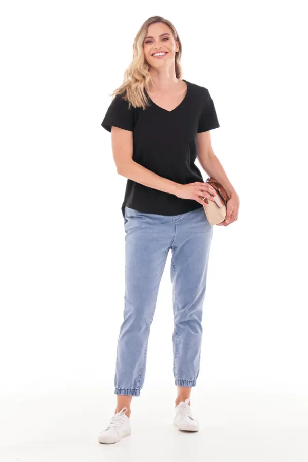 Betty Basics Matilda Tee - BLACK
