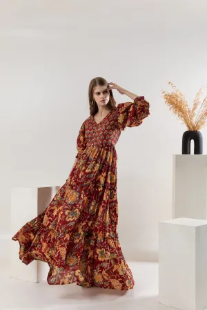 Bianca Tier Ruffle Dress