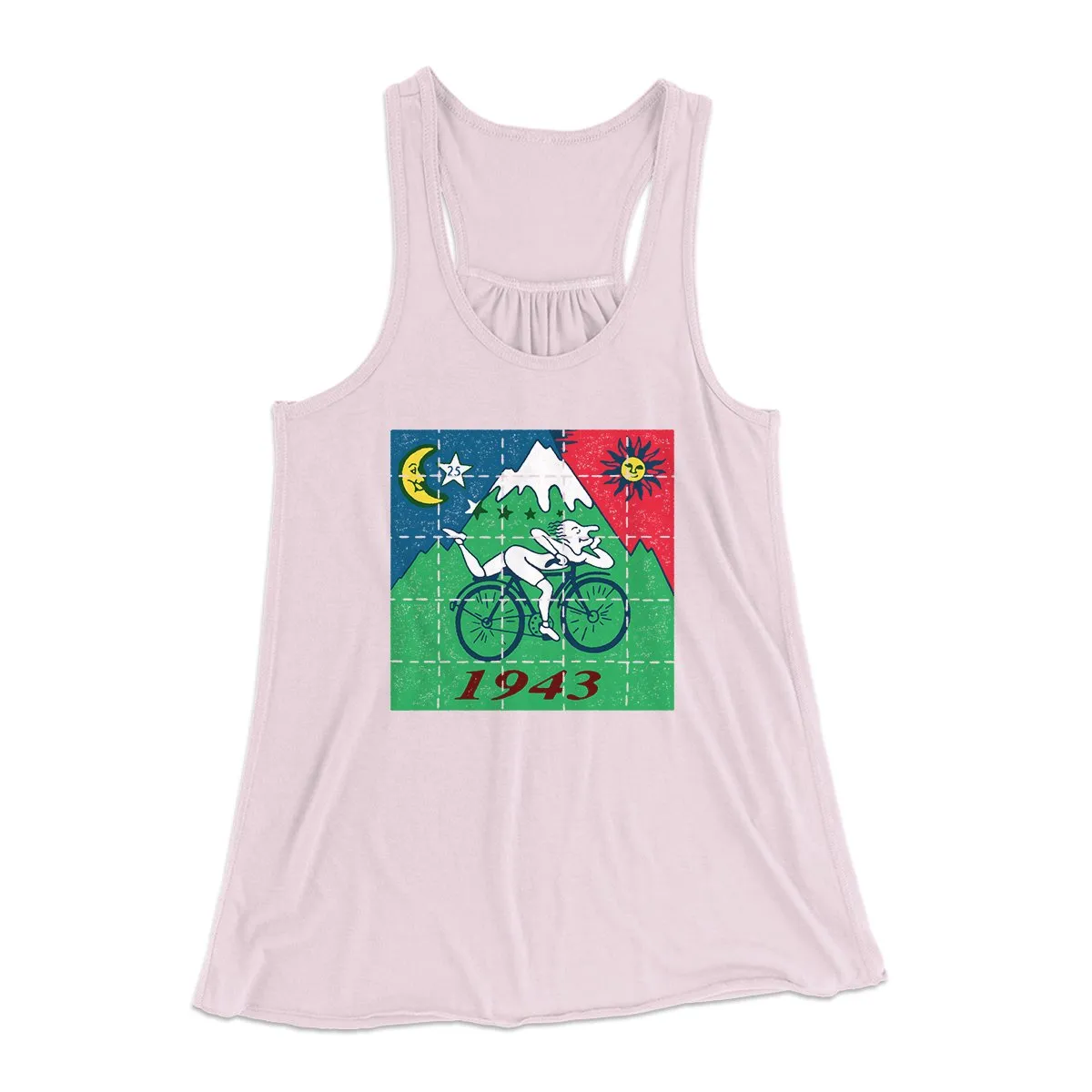 Bicycle Day 1943 Women's Flowey Tank Top