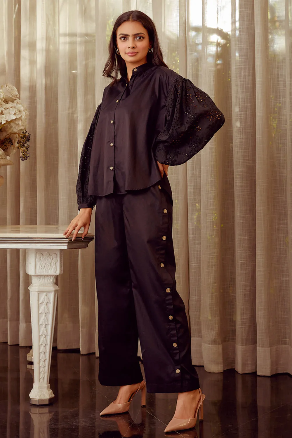 Black Buttercup Co-Ord Set