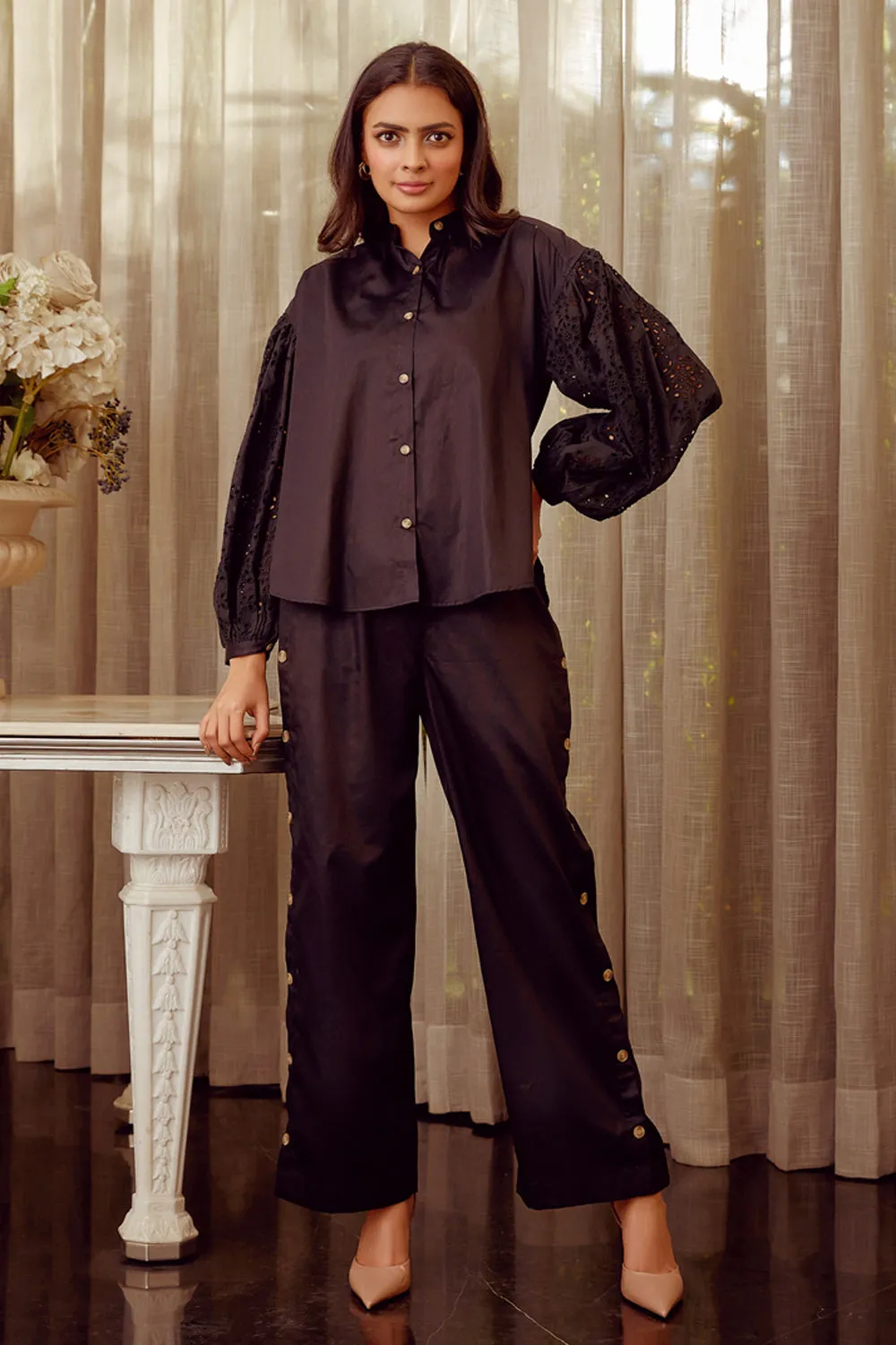 Black Buttercup Co-Ord Set
