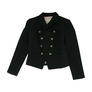 Black Solid Blazer