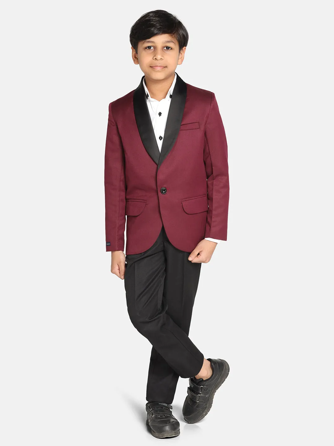 Boys Maroon Tuxedo