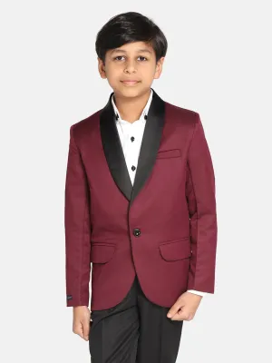 Boys Maroon Tuxedo