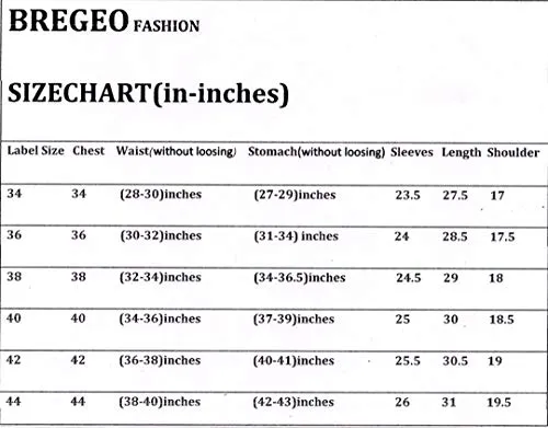 BREGEO Men's Slim Fit Single Breasted Blazer(Wine_40)