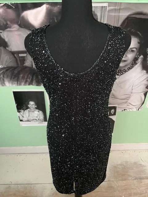 Brilliance Vintage Sequins Dress, size M   #439