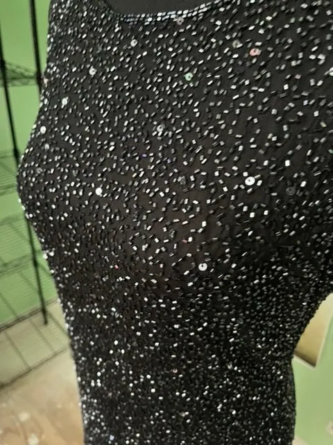 Brilliance Vintage Sequins Dress, size M   #439
