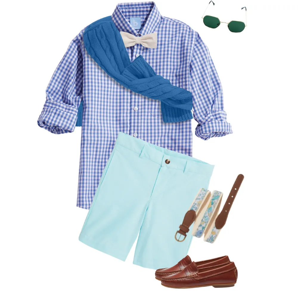 Buttondown Shirt -- Royal Soft Check