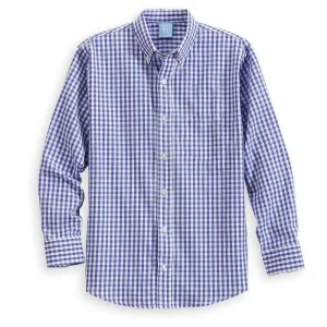 Buttondown Shirt -- Royal Soft Check