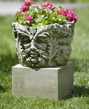 Campania Textured Low Sq Pedestals