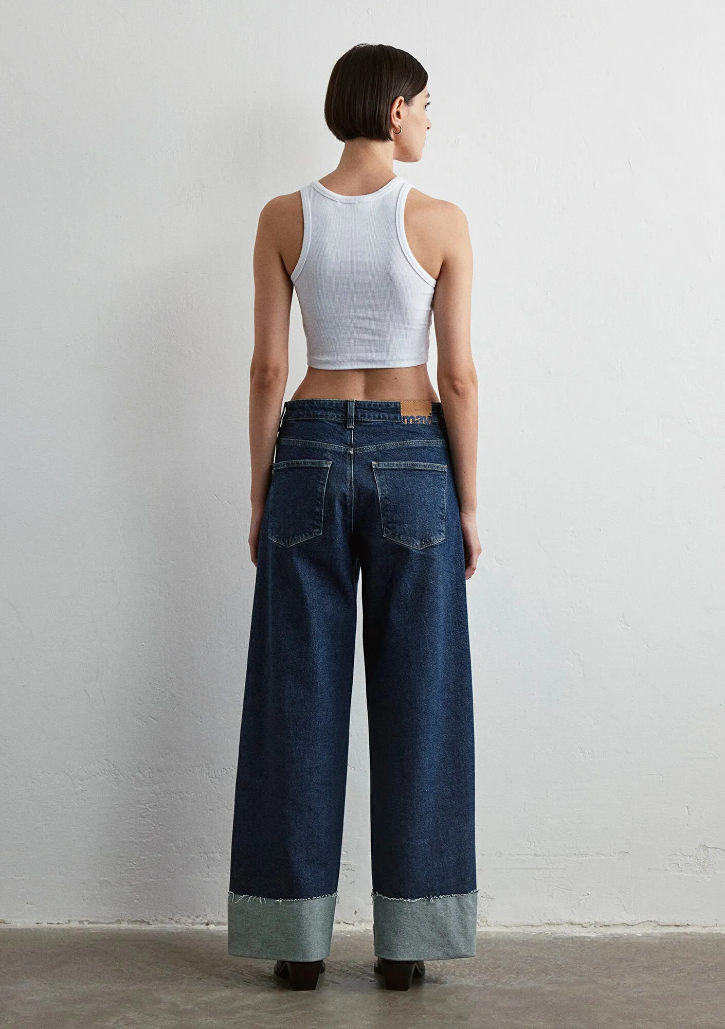 Cathy Dark Blue Denim Jean Pants