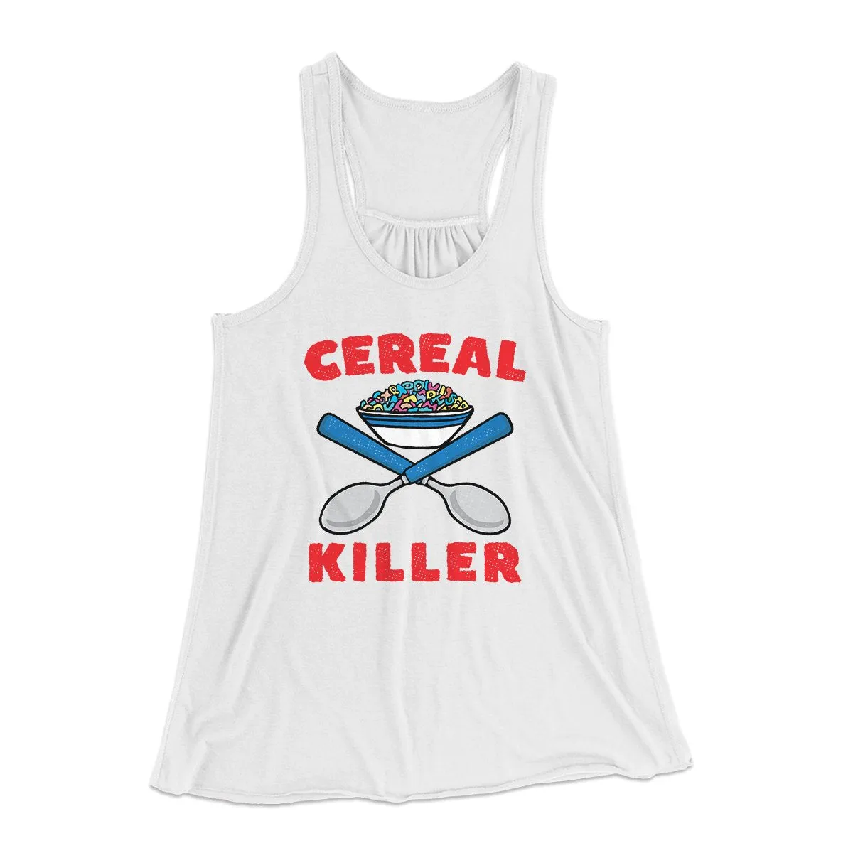 Cereal Killer Women's Flowey Tank Top