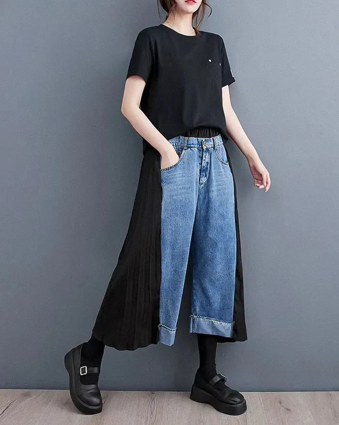 Chic Wide Leg Women's Jeans