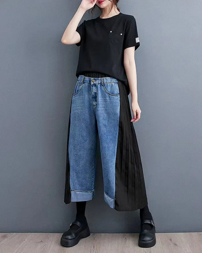 Chic Wide Leg Women's Jeans