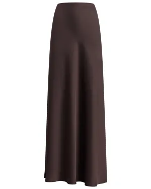 Chocolate Barb Maxi Skirt