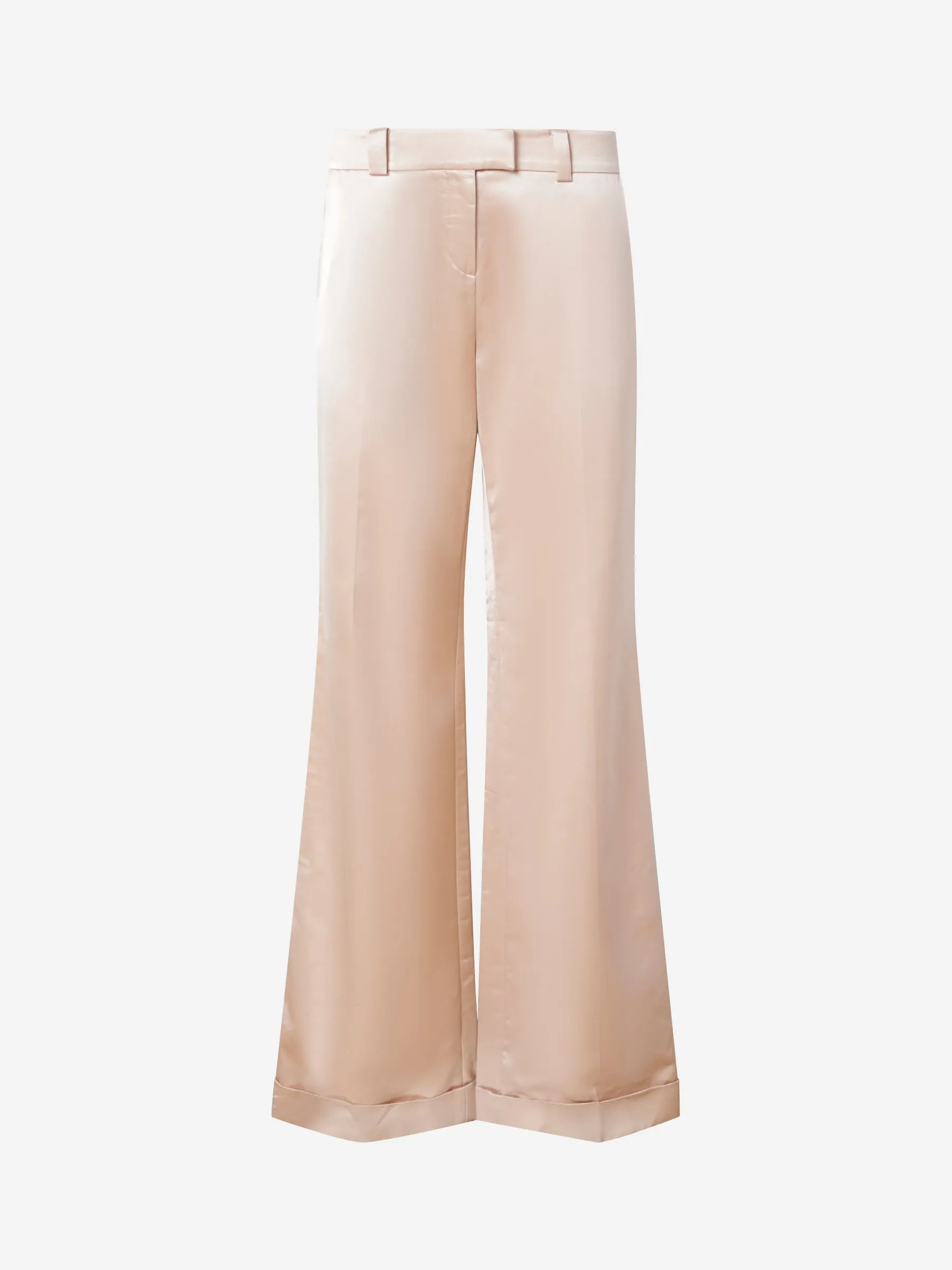 CHRISTIAN DIOR TAILORED SATIN PANTS