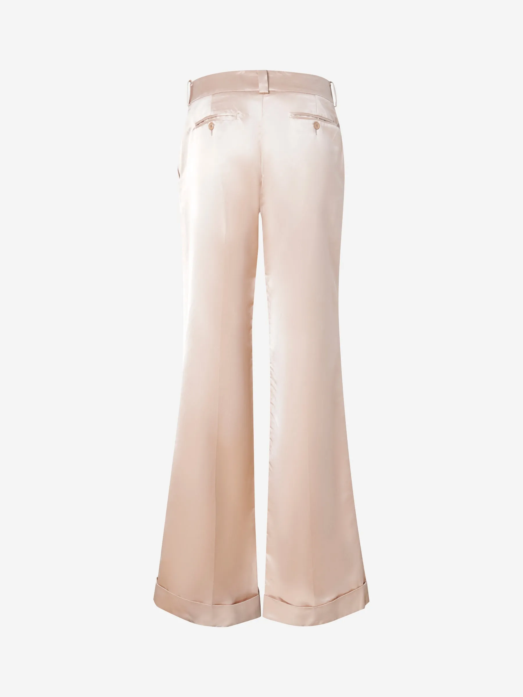 CHRISTIAN DIOR TAILORED SATIN PANTS