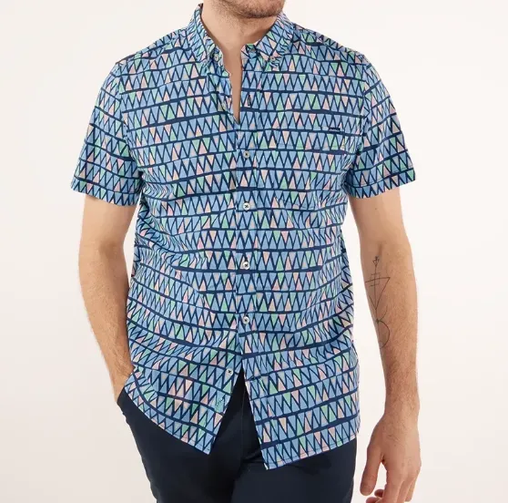 Chubbies The Triangu-later Friday Shirt - Navy